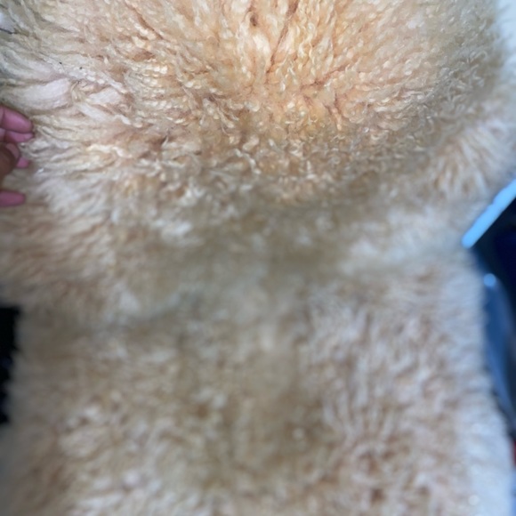 Sheepskin rug Scandinavian Shaggy rug Vintage Swedish Ivory High quality soft